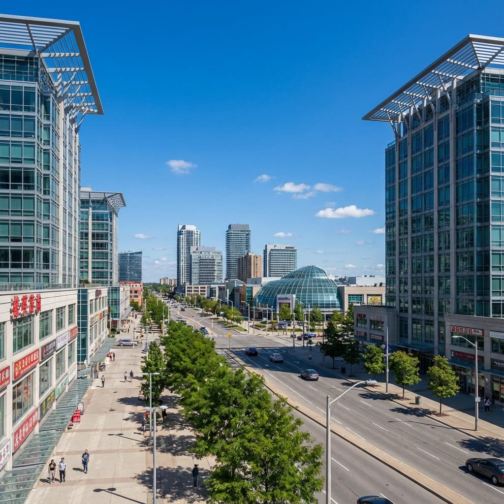 Markham cityscape - Professional cleaning services in Markham